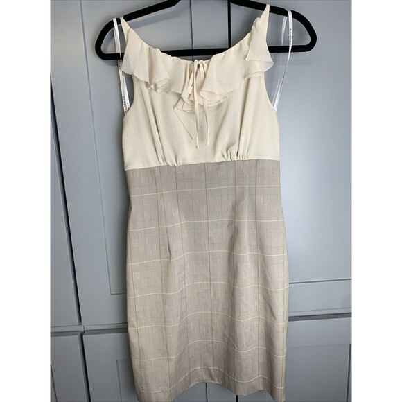 Rampage Dress Size Junior size 5 Flutter‎ Neck Pencil Bottom Open Back - Picture 4 of 11